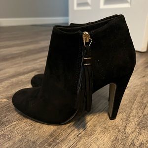 Madden Girl Black Ankle Booties